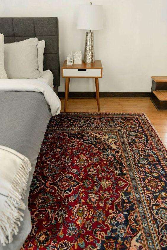 Handcrafted carpet detail 4