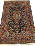 Persian Kashan Rug 4.8x7.3 Ft