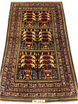 Nomad Caucasian Rug 3.11x6.4 Ft