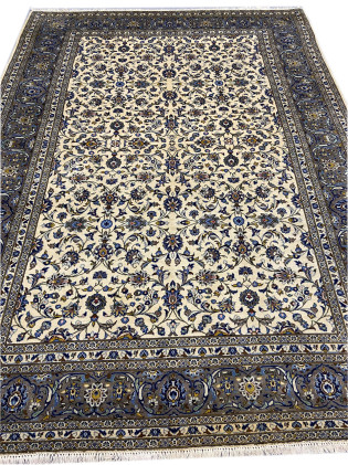 Persian Kashan Rug 6.6x9.8 Ft