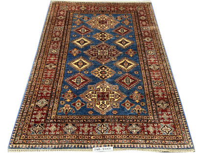 Super Kazak Rug Size 5.4x7.1 Ft