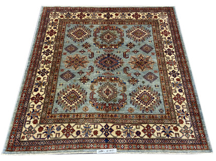 Super Kazak Rug Size 6.1x6.1 Ft