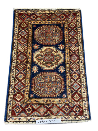 Super Kazak Rug Size 2x3 Ft