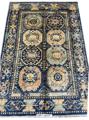 Handmade Serapi Rug 4 x 5.9 Ft
