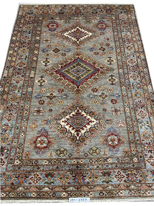 Super Kazak Rug Size 6x8.9 Ft