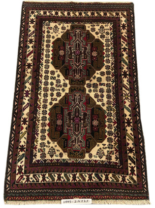 Baluchi Rug 2.10x4.7 Ft