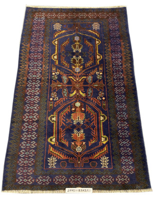 Baluchi Rug 3.3x5.1 Ft