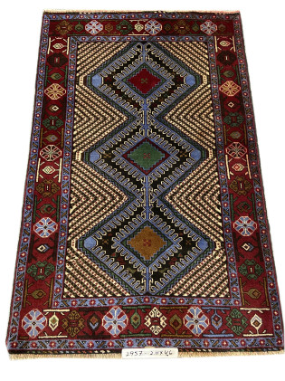 Baluchi Rug 2.11x4.6 Ft.